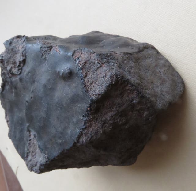 <p>Northwest Africa 13188 meteorite found in the Sahara desert in Morocco in 2018</p>