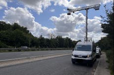 Police use AI camera van to spot drivers using mobile phones