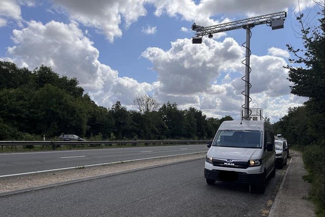 The Heads-up van used by Hampshire and Thames Valley police forces (Hampshire Constabulary/PA)