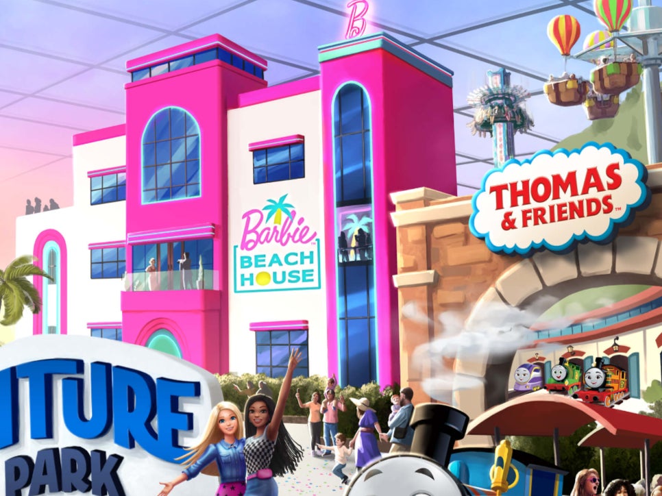 Mattel Adventure Park releases new images of some its Hot Wheels and Barbie  attractions in Glendale, Arizona