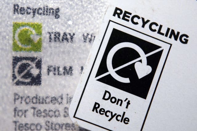 Recycling firms and environmental campaigners have criticised the Government over its decision to delay packaging reforms again (PA)