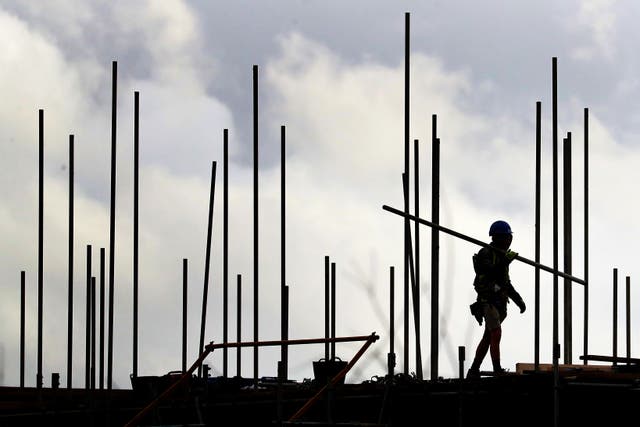 The NHBC said 38,044 new homes were registered in the months of April, May and June this year (PA)