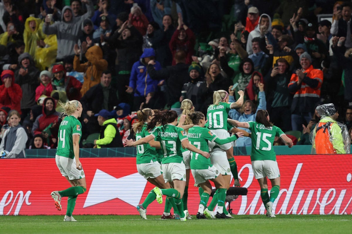 Women’s World Cup 2023 LIVE: Ireland face Canada as Katie McCabe scores from corner