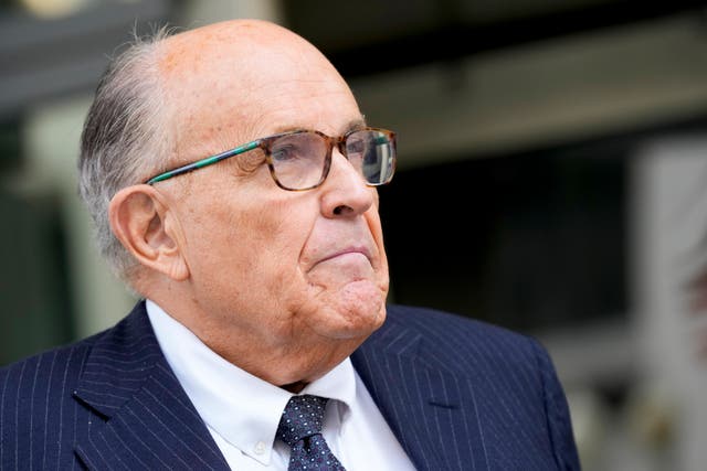 <p>Rudy Giuliani accused of calling Matt Damon a homophobic slur on tape</p>