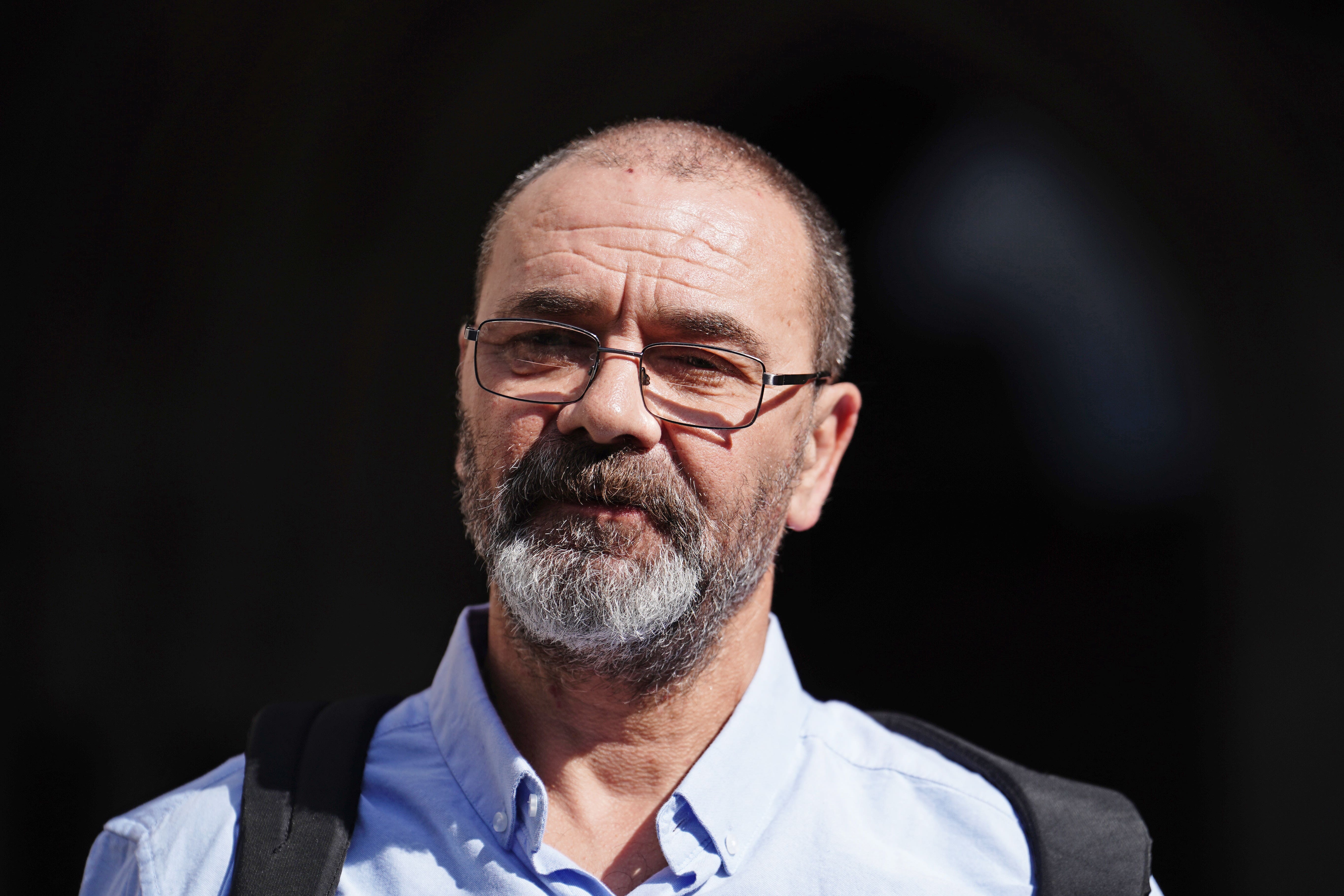 Andrew Malkinson had his conviction quashed at the Royal Courts of Justice in London (Jordan Pettitt/PA)