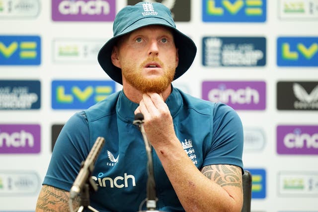 Ben Stokes has been struggling with a chronic left knee problem for the past year (John Walton/PA)