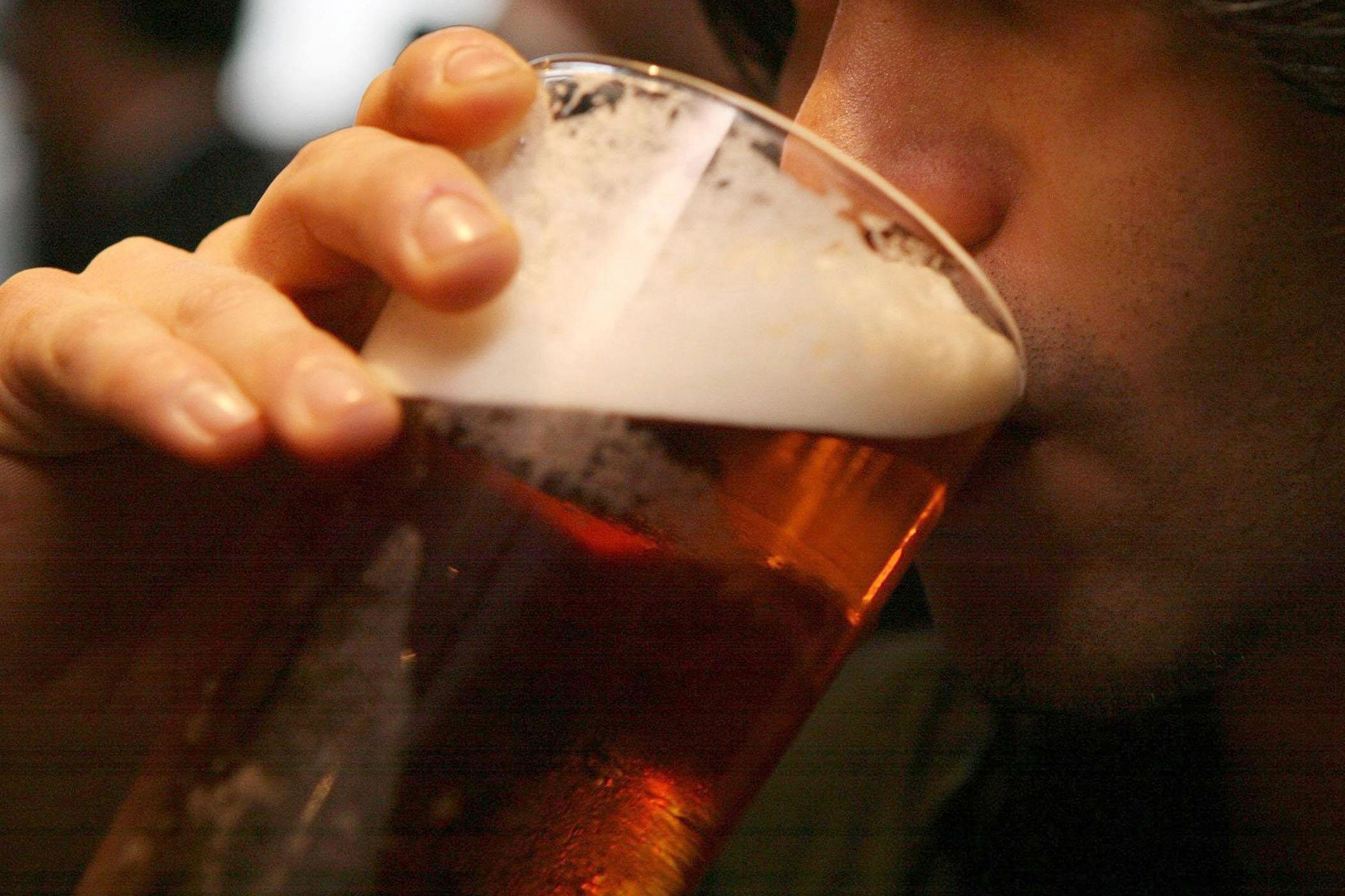 File image: The report looked at studies into the effect of advertising on alcohol consumption