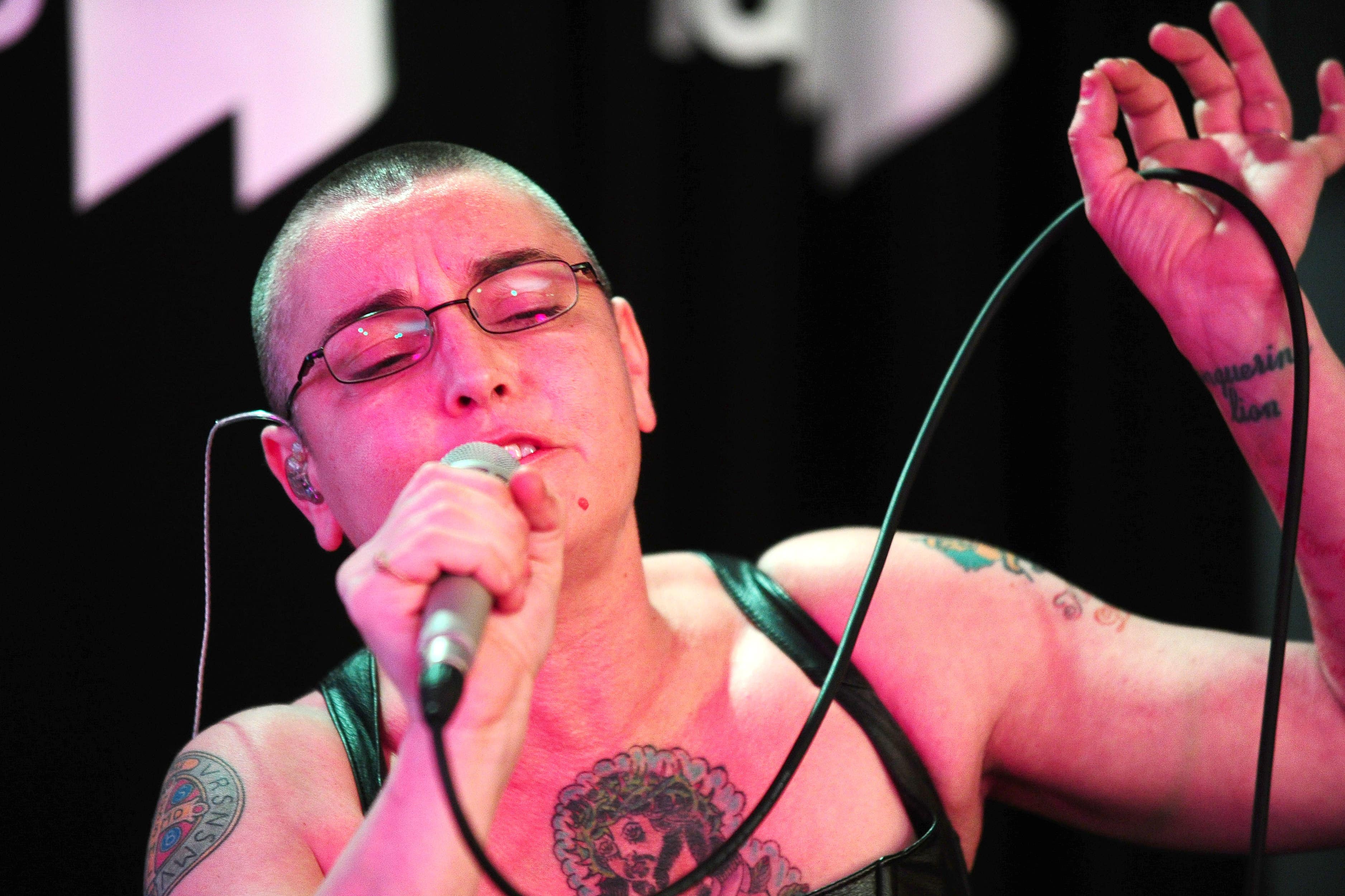 Sinead O’Connor had a long history of activism (PA)