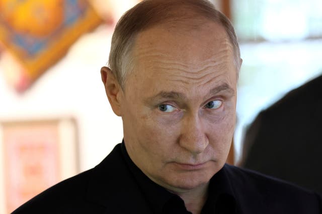 <p>Putin ordered a full-scale invasion of Ukraine in February 2022</p>
