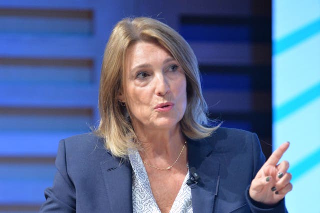 Dame Carolyn McCall said the strikes won’t affect ITV’s financials for the rest of the year (PA)