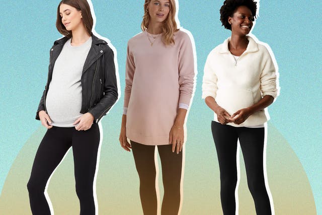 <p>Maternity leggings are designed to support your growing bump and your back</p>