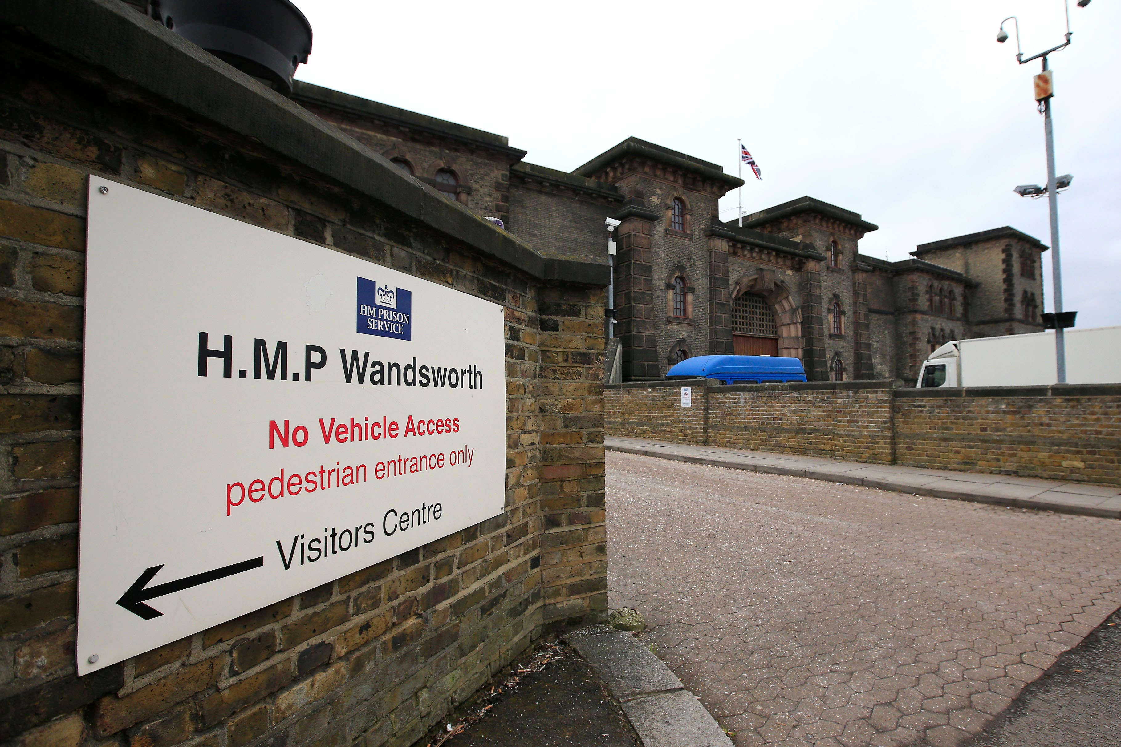 Prison officers at Wandsworth raised the alarm with the Metropolitan Police