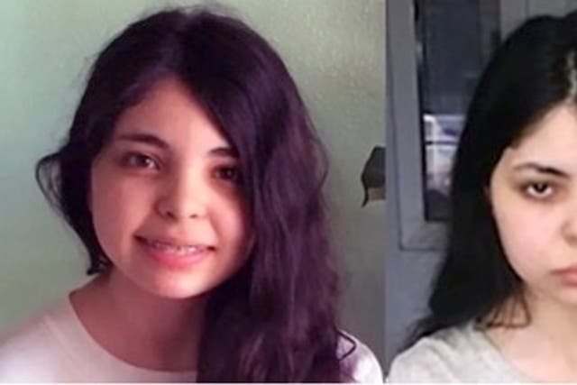 <p>Alicia Navarro (left when she disappeared and right since her return)</p>