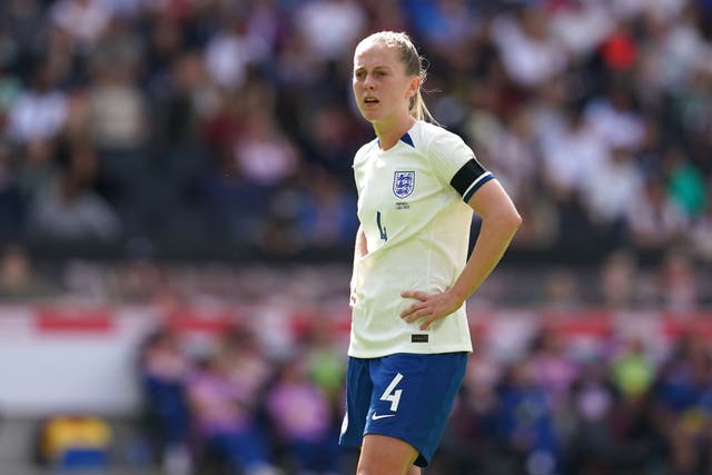 England midfielder Keira Walsh insists a personal treble has barely crossed her mind (Martin Rickett/PA)