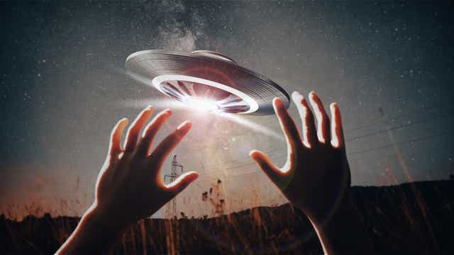 <p>Claims of mysterious flying saucers in the night sky have been with us for decades</p>