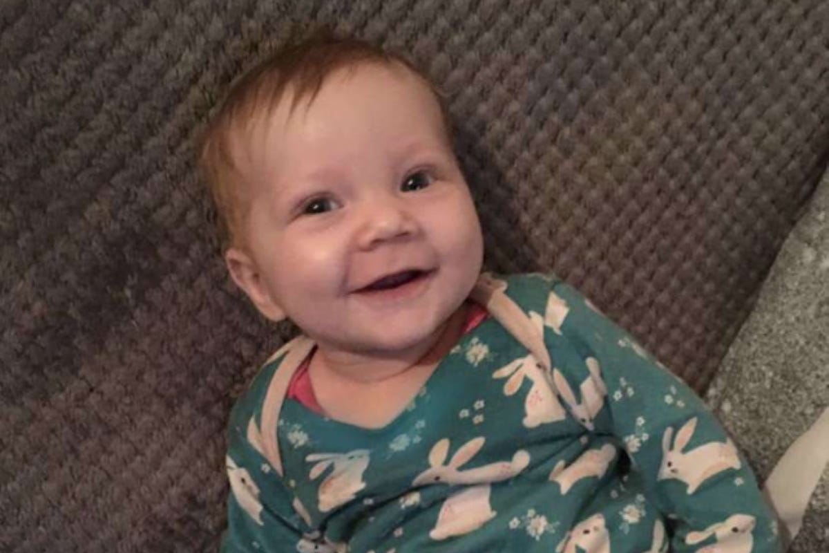 Five-month-old Ava Mae Collard was found to have multiple injuries after she died in March 2020 (Staffordshire Police/PA)