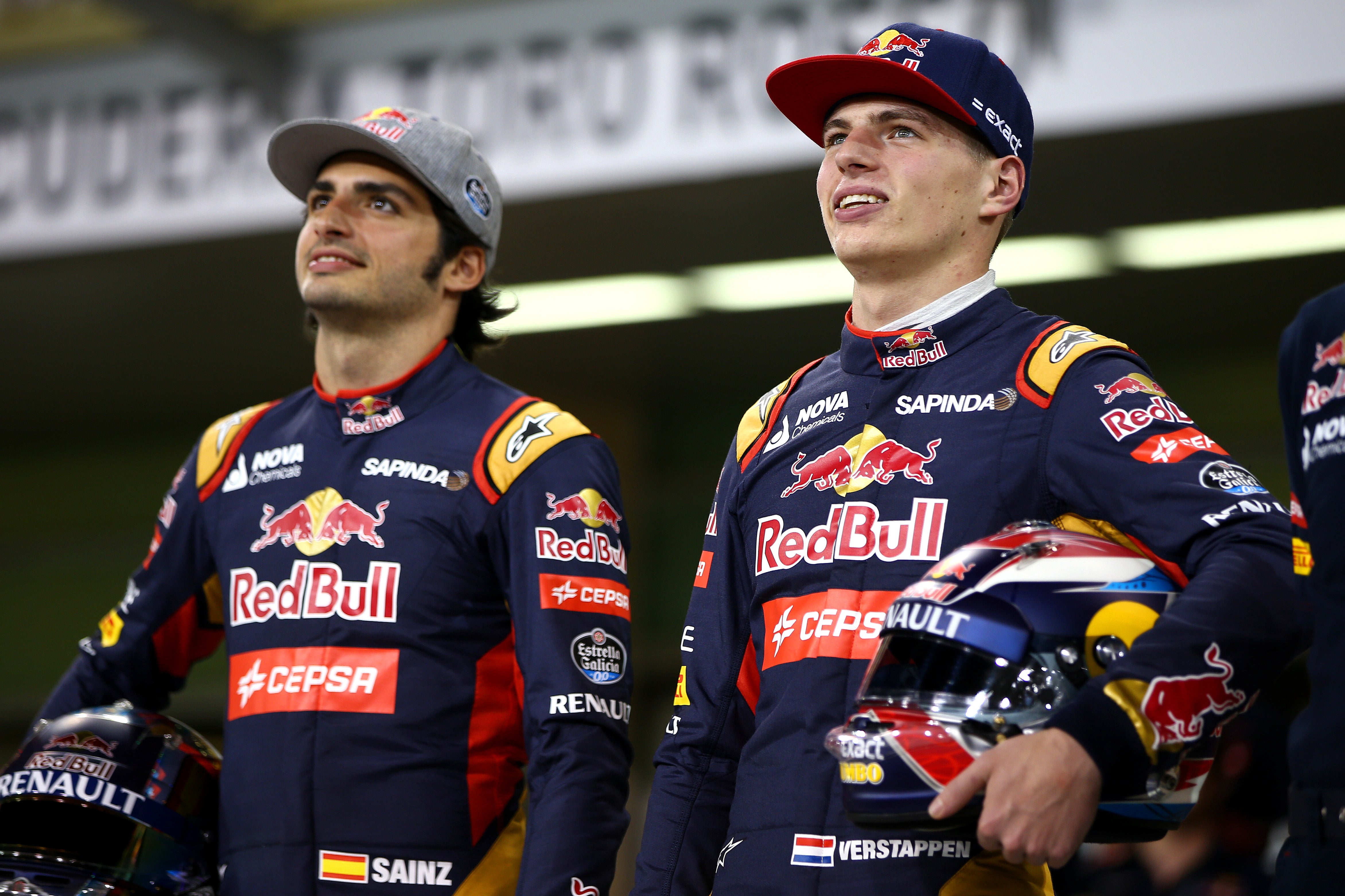 Sainz started his F1 career alongside Max Verstappen at Toro Rosso