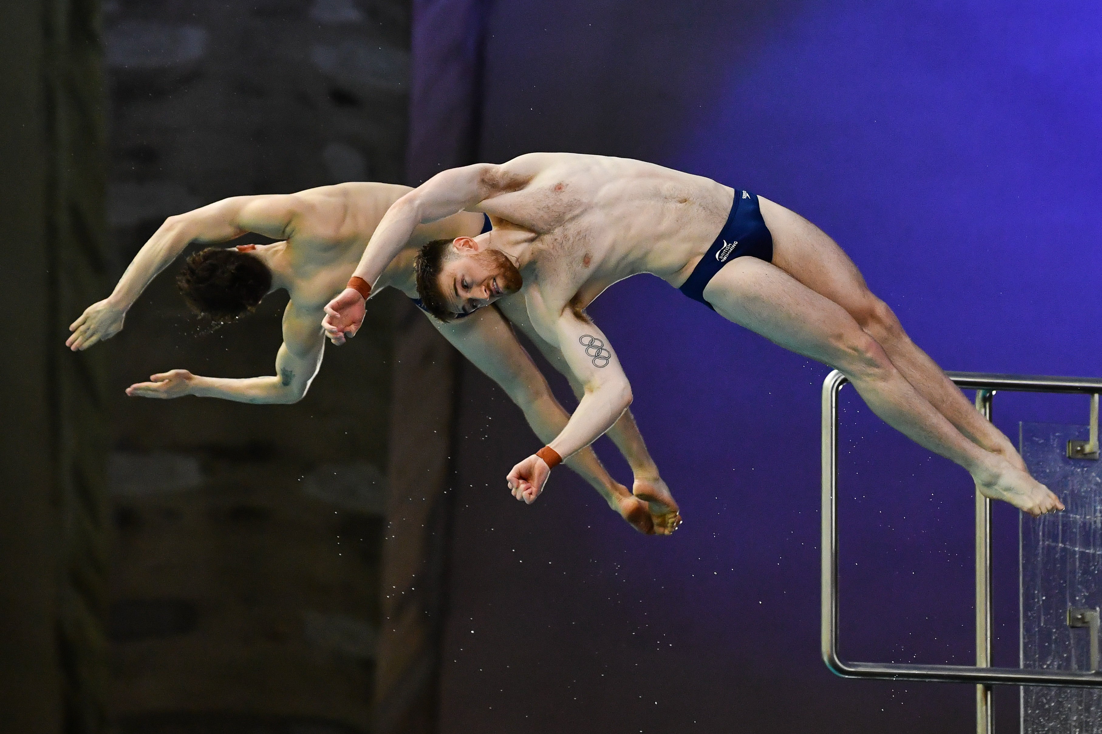 Matty Lee and Noah Williams are forming a burgeoning partnership in the 10m synchro