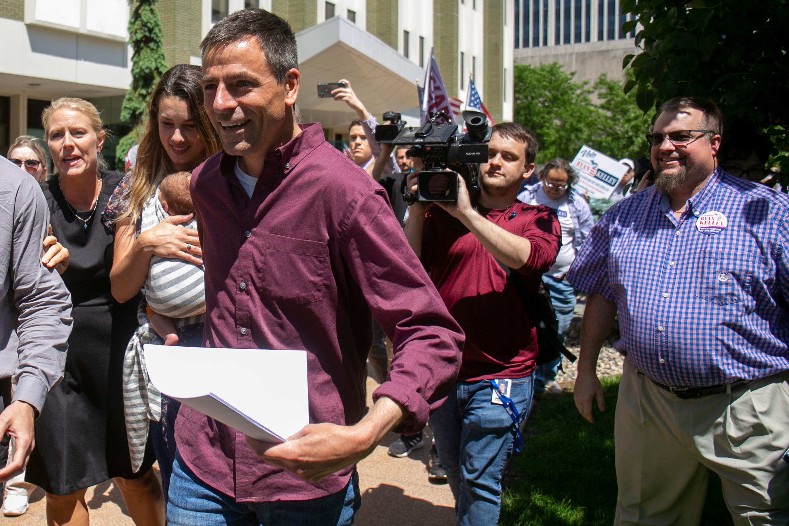 Ryan Kelley, ex-candidate for Michigan governor, pleads guilty to misdemeanor in Capitol riot case - Vimarsana News