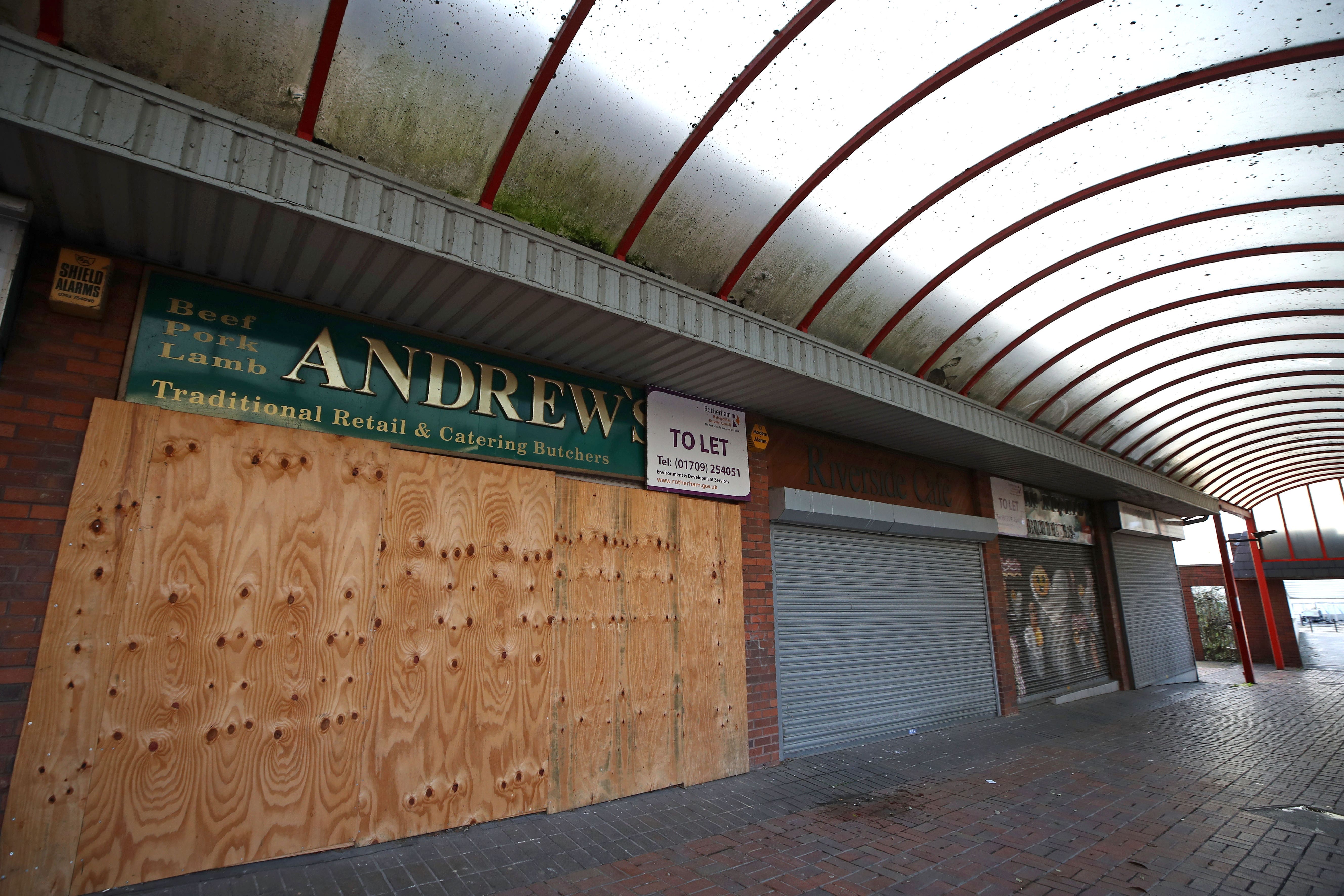 Britain has lost 6,000 storefronts in five years, figures show (Tim Goode/PA)
