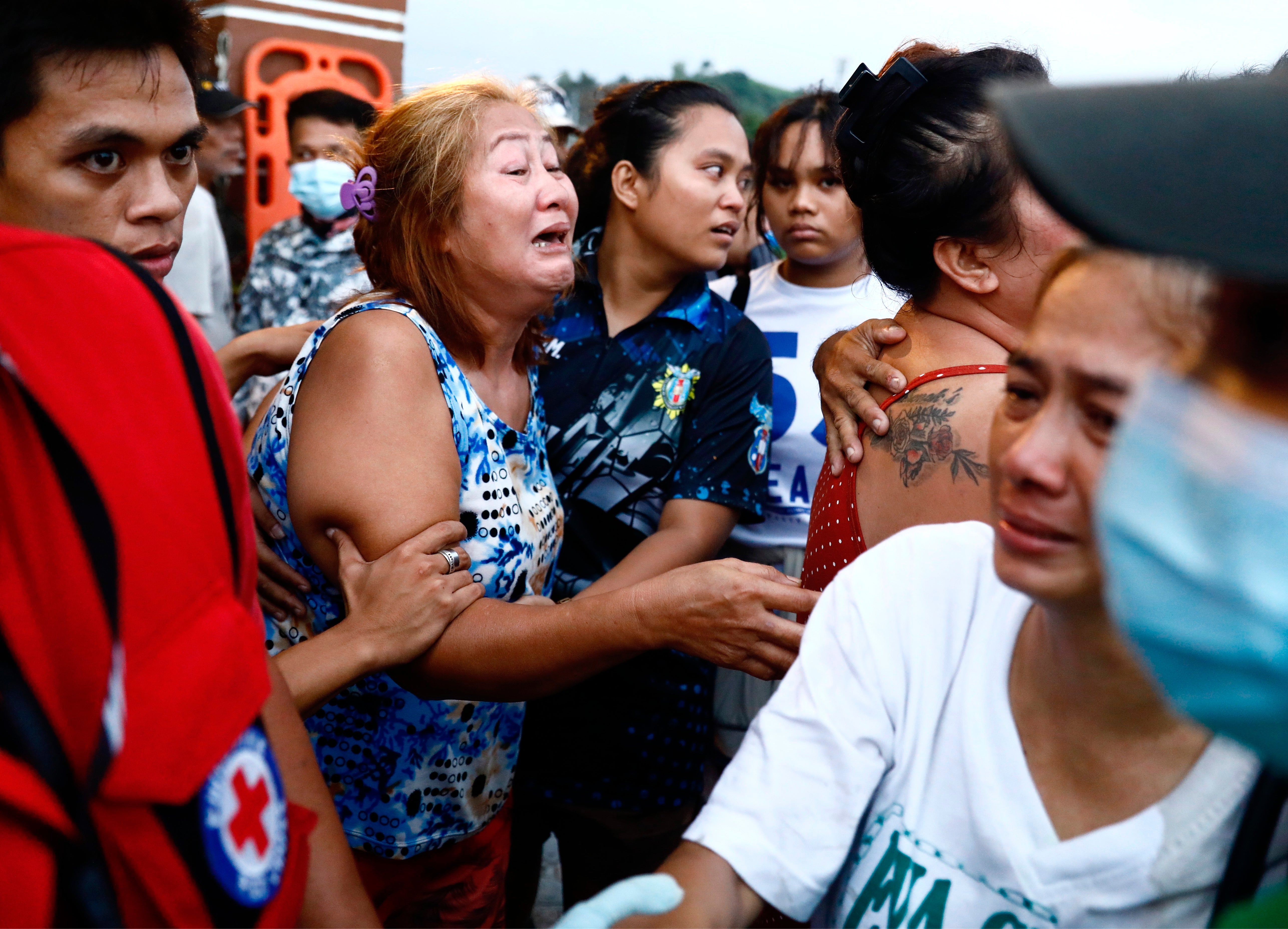 Fierce winds caused panic on ferry that capsized in Philippines