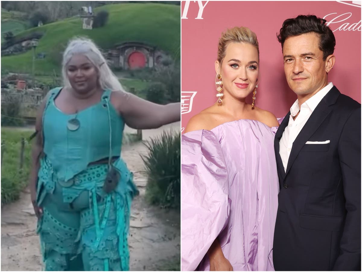 Katy Perry jokes Lizzo is ‘coming for Orlando Bloom’s job’ as she dresses as Legolas