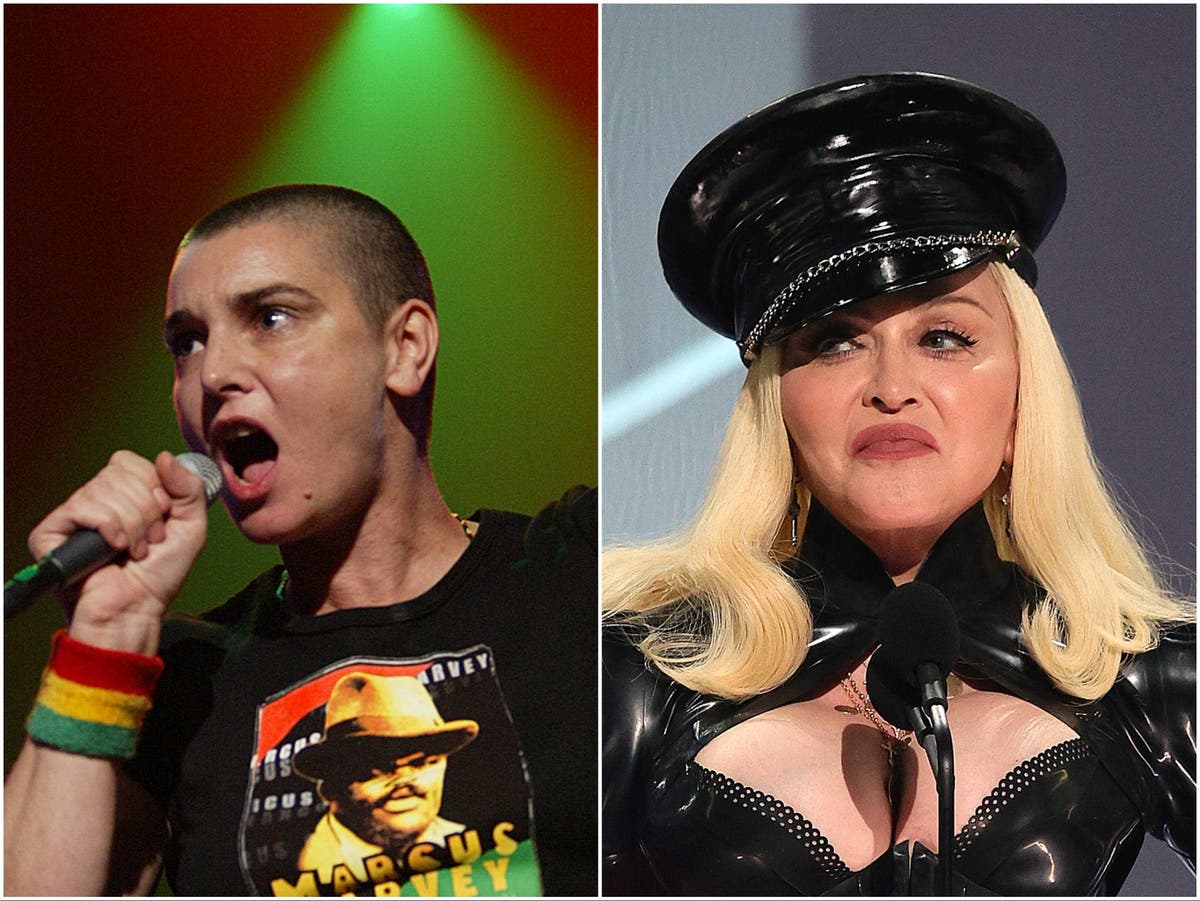 Inside Sinead O’Connor and Madonna’s fraught history