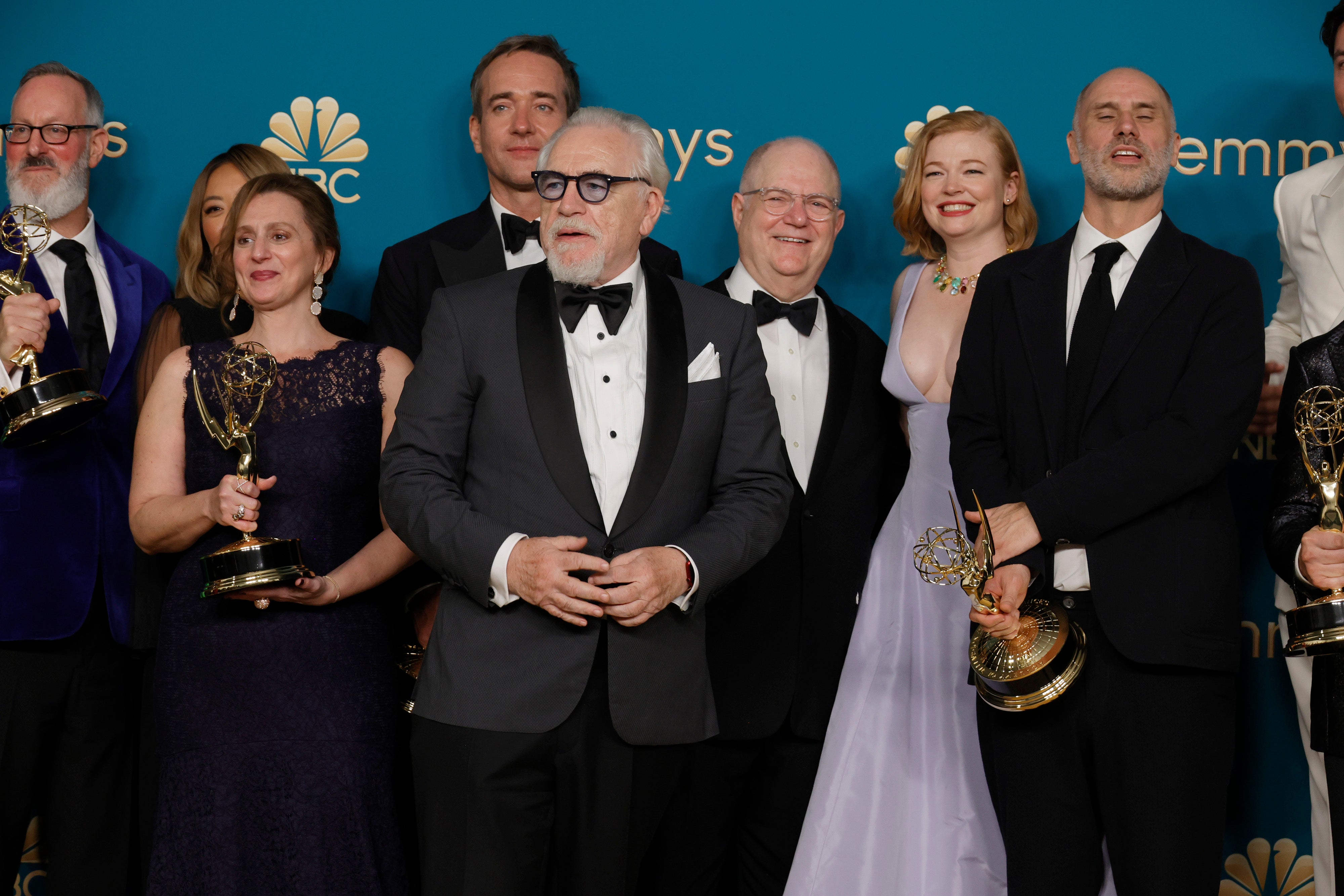 ‘Succession’ cast and crew at 2022 Emmys