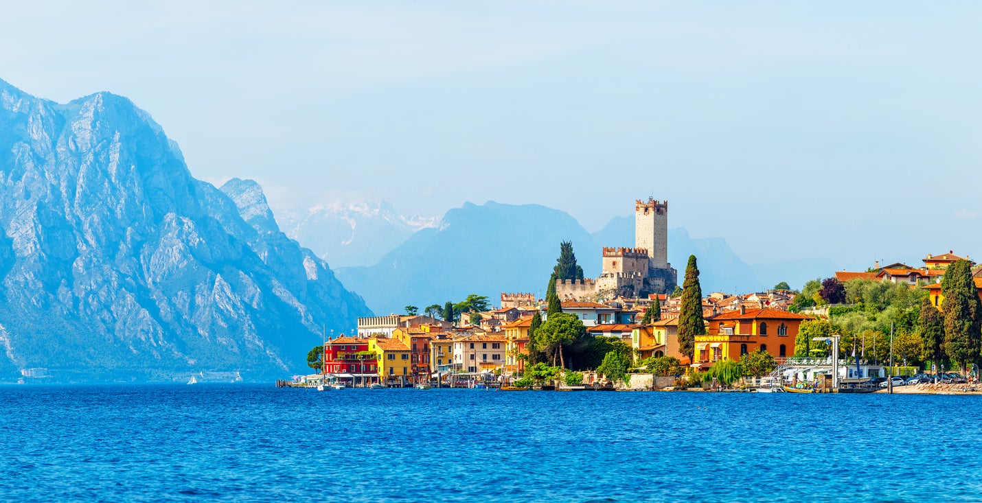 Lake Garda is a popular tourist destination in northern Italy