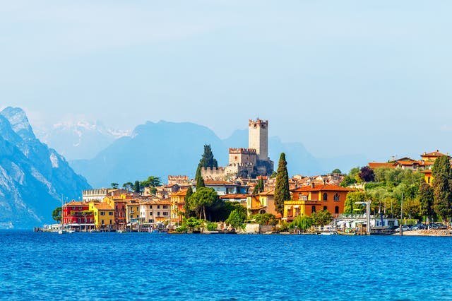 <p>Lake Garda is a popular tourist destination in northern Italy</p>