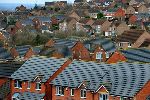 House sales fell by 15% in June compared with the same month a year earlier, according to HM Revenue and Customs (Rui Vieira/PA)