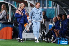 England manager Sarina Wiegman reacts to ‘serious’ Keira Walsh injury