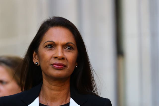 Gina Miller said Monza is closing her political party’s bank account (Aaron Chown/PA)
