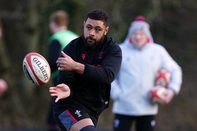 Taulupe Faletau’s fitness may not be risked by Wales before the start of the Rugby World Cup in September (David Davies/PA)