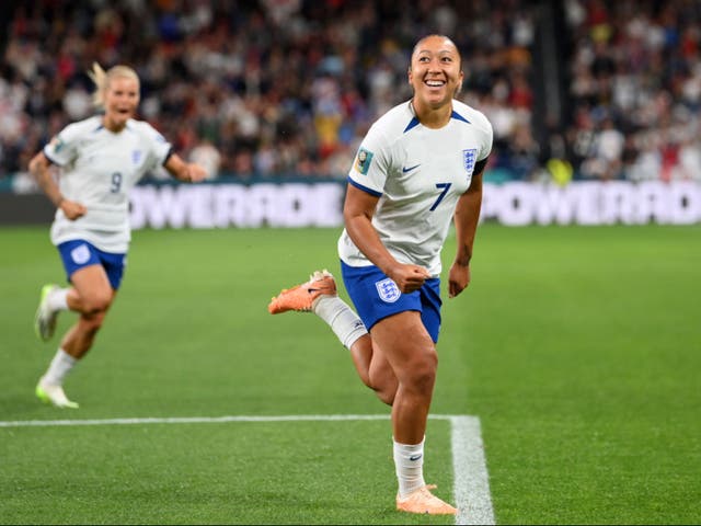 <p>James scored a stunning goal as the Lionesses defeated Denmark </p>