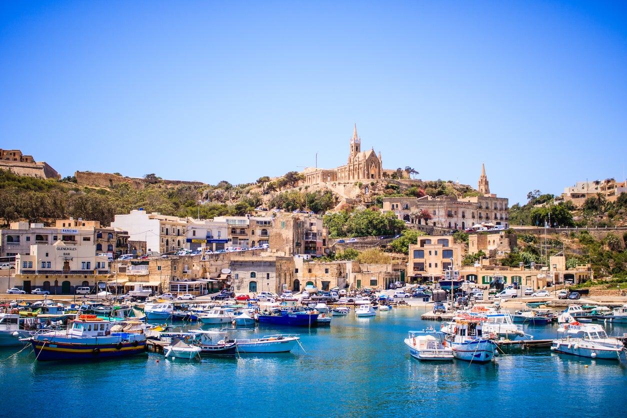 Gozo is a separate island in the Maltese archipelago