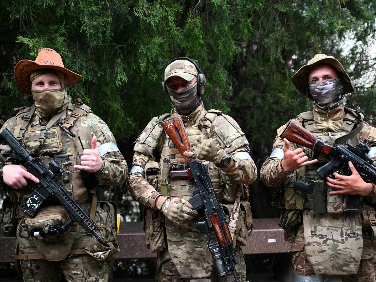 Ukraine-Russia war &ndash; live: Kyiv launches drone attacks on Russian navy base near Black Sea port