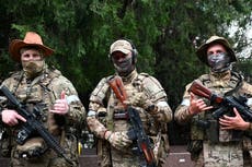 Ukraine-Russia war – live: Kyiv launches ‘drone attacks’ on Russian navy base near Black Sea port