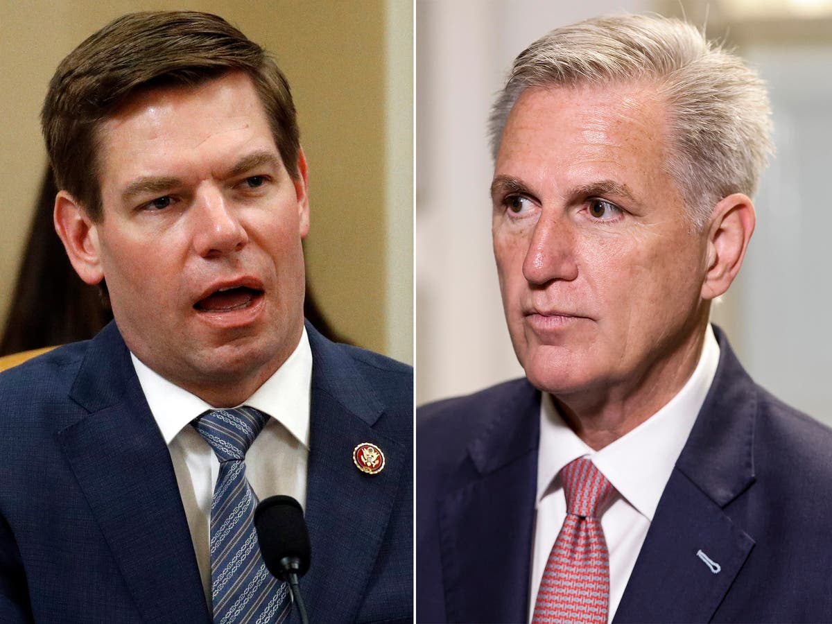 Kevin McCarthy and Eric Swalwell&rsquo;s heated exchange on House floor revealed