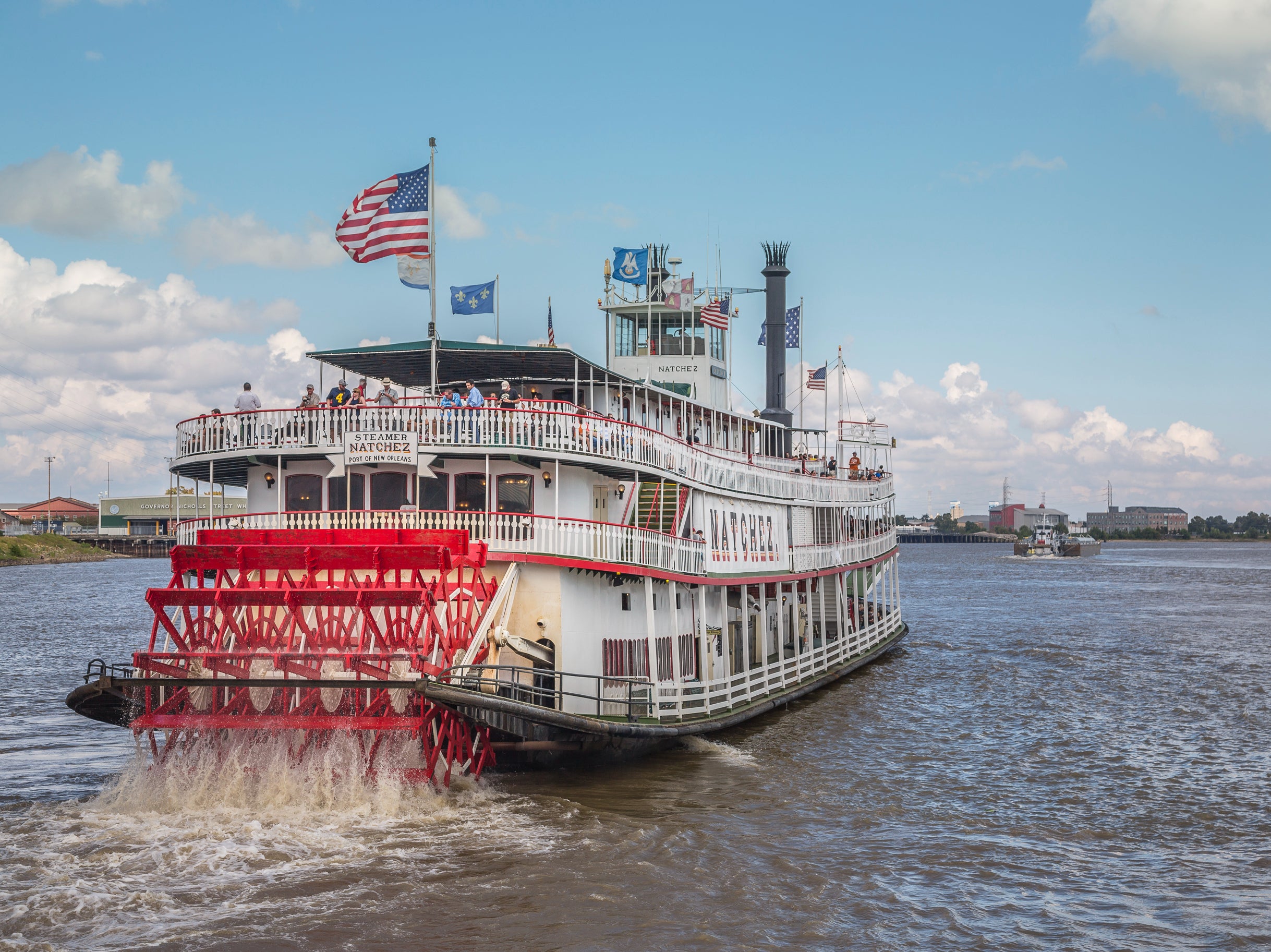 The current Natchez steamer has been in operation for almost 50 years