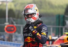 Max Verstappen launches X-rated rant at engineer as Charles Leclerc takes Belgian Grand Prix pole