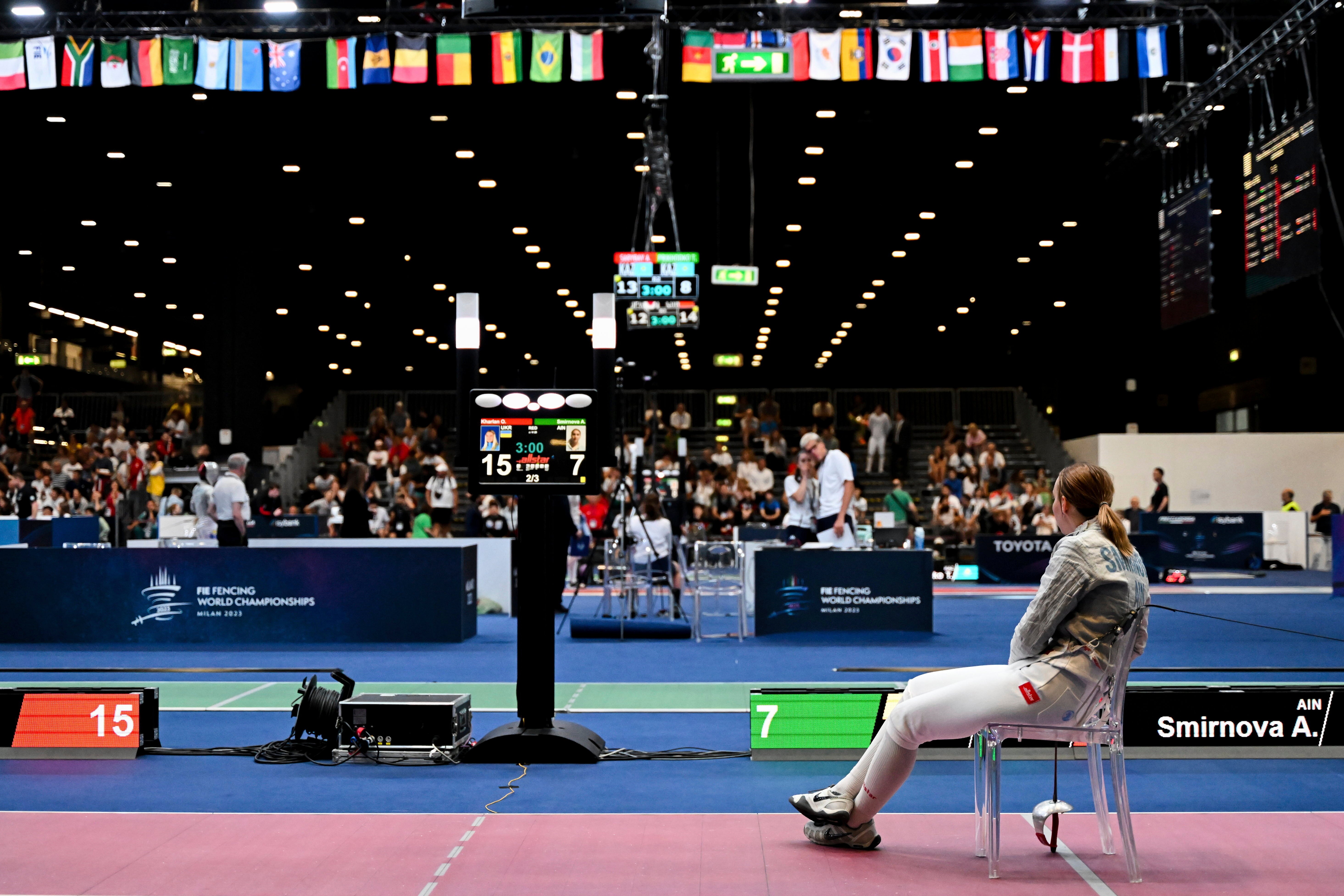 APTOPIX Italy Fencing World Championships