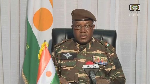 <p> General Abdourahamane Tchiani siezed power in Niger</p>