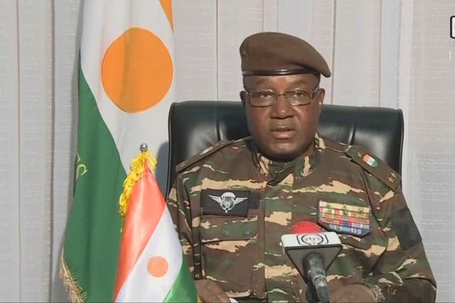 <p> General Abdourahamane Tchiani siezed power in Niger</p>