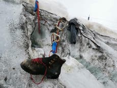 Body of climber who vanished in Swiss Alps 37 years ago found as glaciers melt