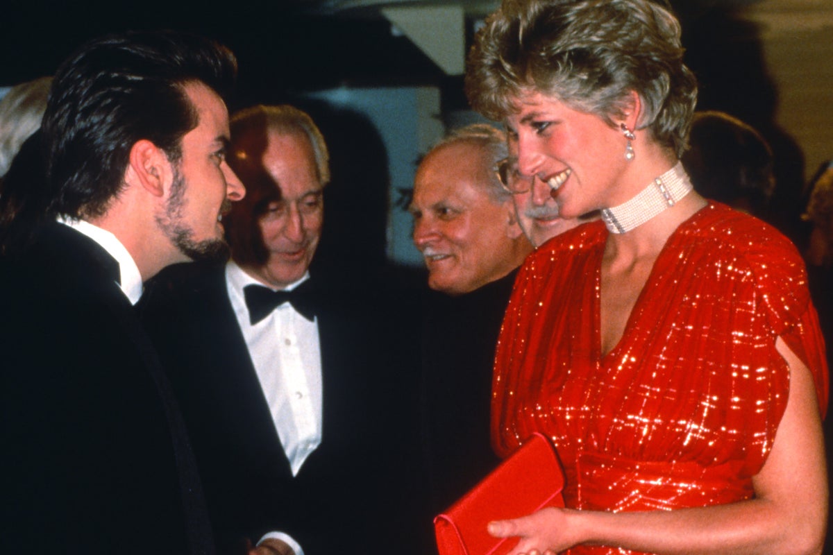 Princess Diana's iconic red gown from 1991 movie premiere is going up for  auction | The Independent