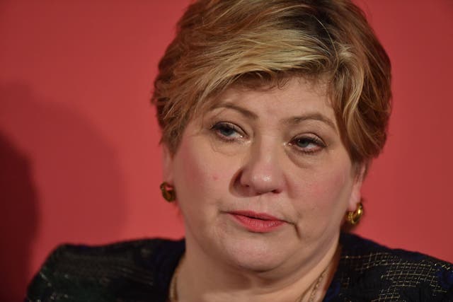 Shadow attorney general Emily Thornberry says ministers have yet to lift a finger on recommendations (Jacob King/PA)