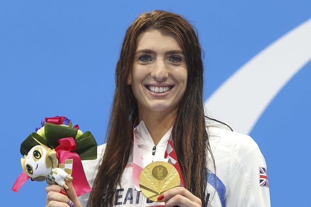 Bethany Firth is a six-time Paralympic champion (PA)