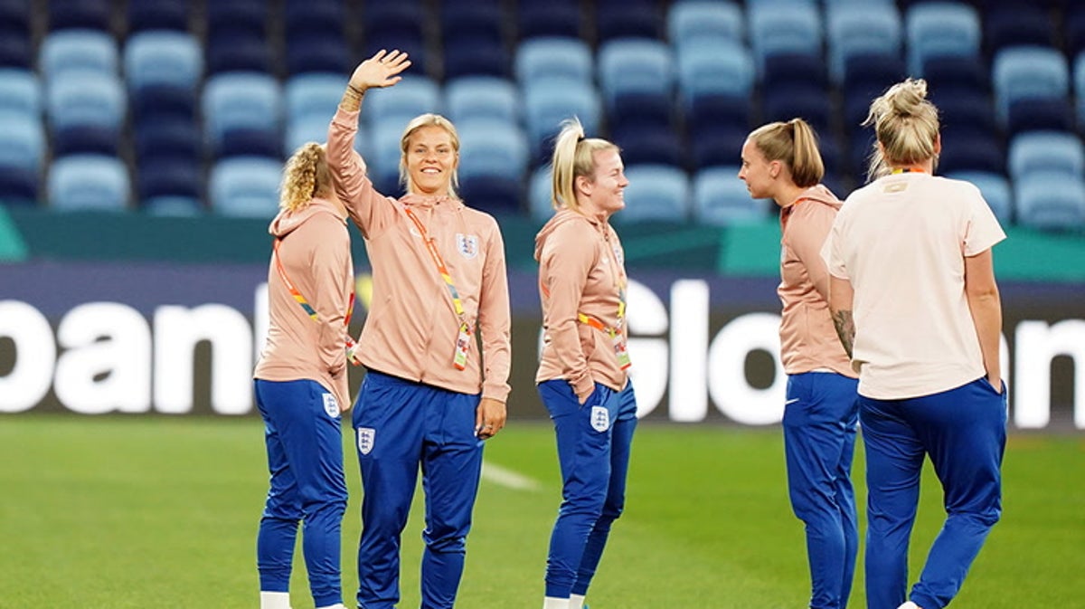 Inside England’s last training session as Lionesses prepare for World Cup final