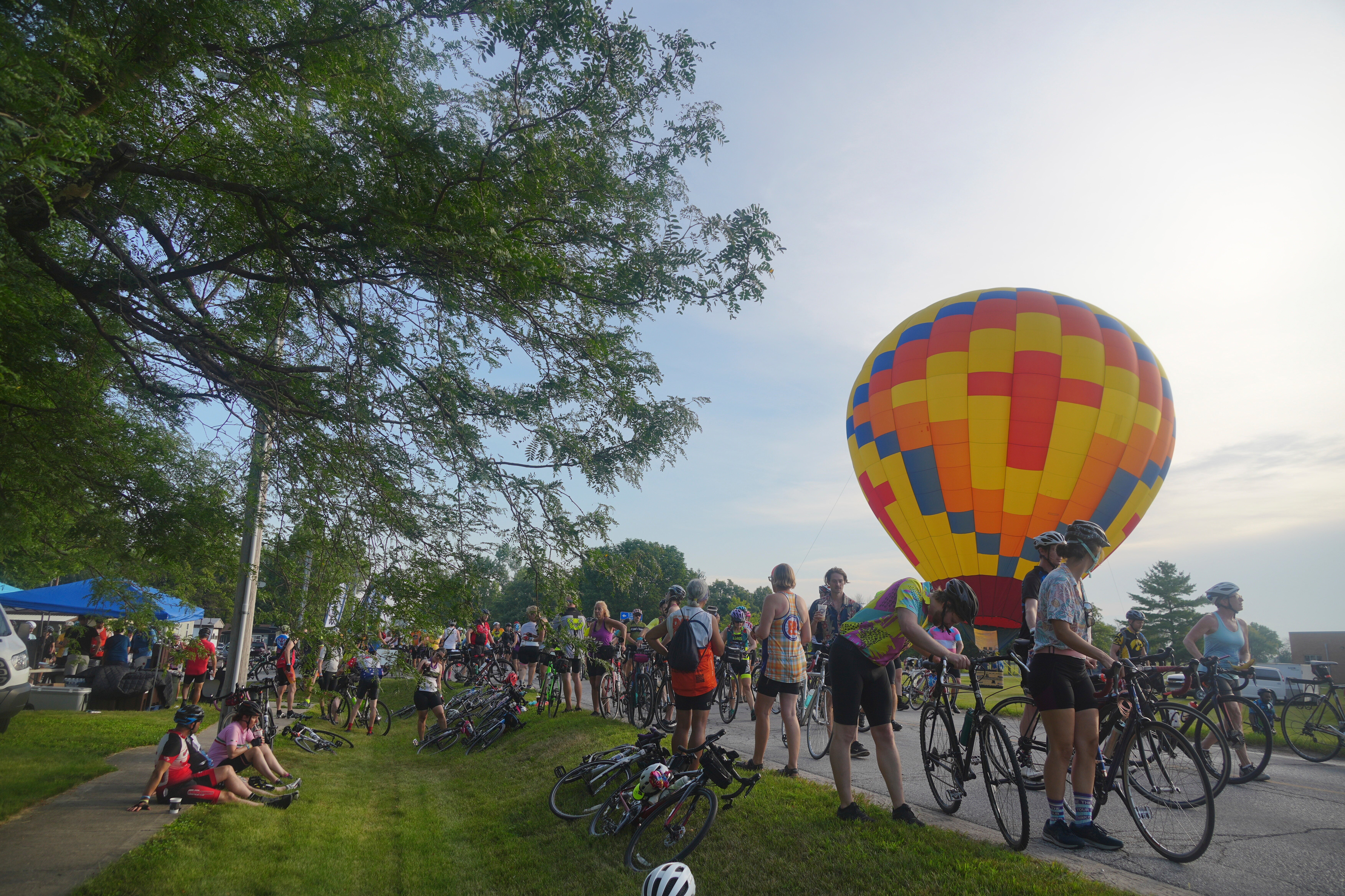 Iowa RAGBRAI Cycling